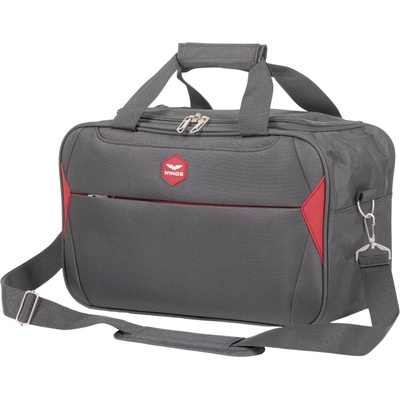 WINGS zavazadlo pro RYANAIR DIPPER grey 40x25x20 cm