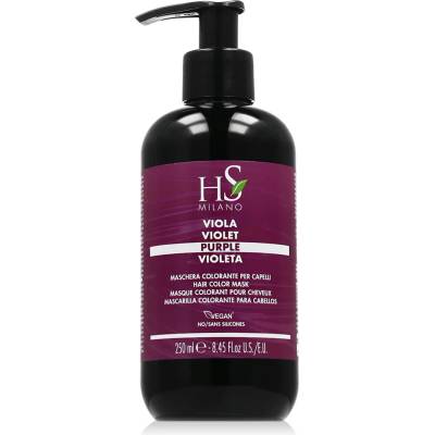 HS MILANO Hair Color Mask Pink 250 ml сянка Purple