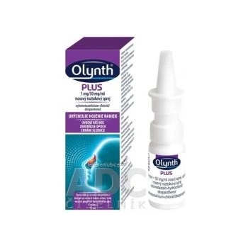 Olynth Plus 1 mg/50 mg/ml nosová roztoková aerodisperzia aer.nao. 1 x 10 ml