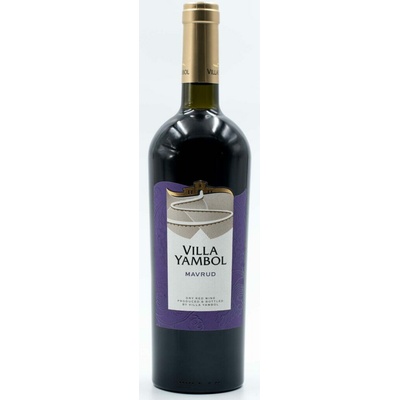 Villa Yambol Mavrud červená 2024 13,5% 0,75 l (čistá fľaša)