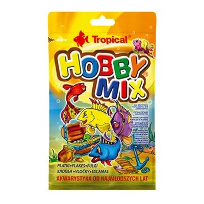 Tropical Hobby Mix - универсална храна за риби на люспи