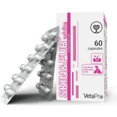 Vetapro Skin & Fur White 60 kapslí