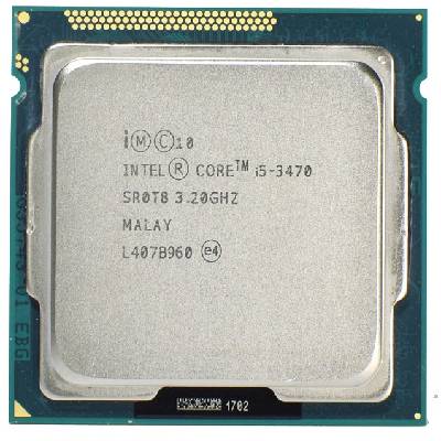 Intel Core i5 3470 3.20GHz 5GT/s 4x256KB/6MB L3 Socket 1155 Quad-Core CPU