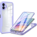 Techsuit Калъф за Samsung Galaxy A06 + Протектор - ColorVerse 360 Series - Лилав