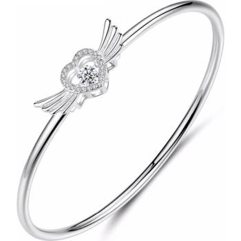 Silenti Jewelry Сребърна гривна "Криле