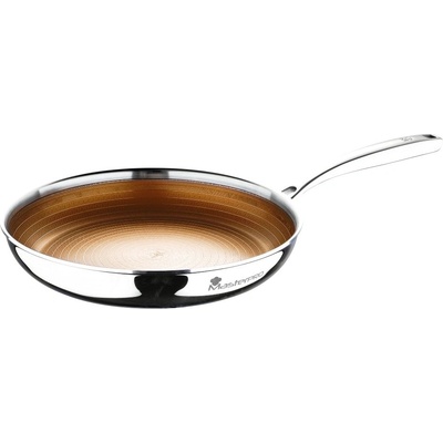 MASTERPRO Pánev s nepřilnavým povrchem GIRO 28 cm nerez BGMP-2116