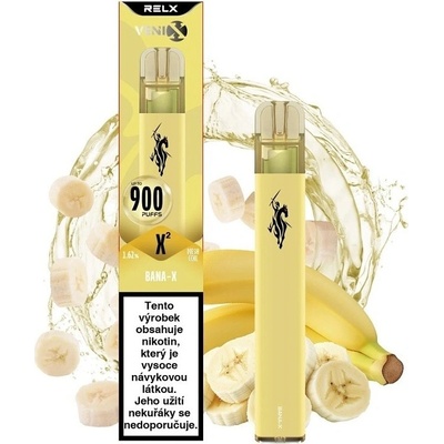 Venix X2 Bana-X 16 mg 900 potáhnutí – Hledejceny.cz