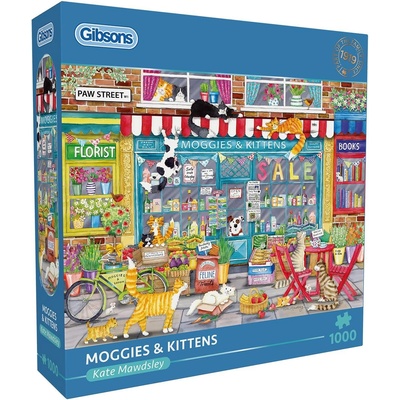 Gibsons Пъзел Gibsons от 1000 части - Котки и котенца (G6437)