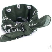 Šatka Bandana Classic rebel zelená