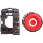 Schneider Electric Control button 22mm red 1R with self-return XB5AA4322