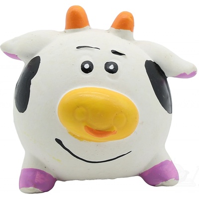 Bubu Pets pískací míček kravičky 6 cm