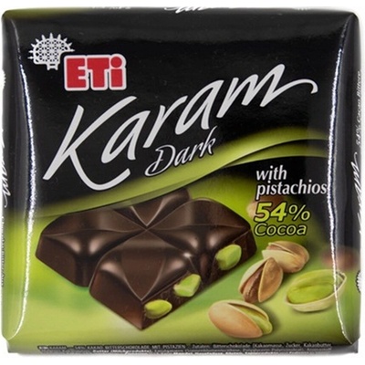 Eti Chocolate Pistachios Dark 54% cocoa 60 g