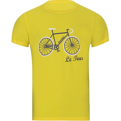 NU. BY Holokolo cyklistické tričko s krátkym rukávom Le Tour Lemon II. žlté
