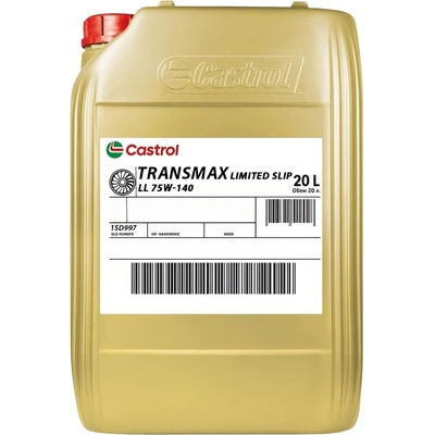 Castrol Масло castrol transmax ls ll 75w140 20 литра