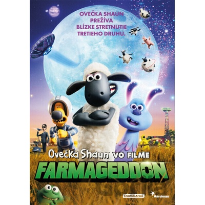 Ovečka Shaun vo filme Farmageddon DVD