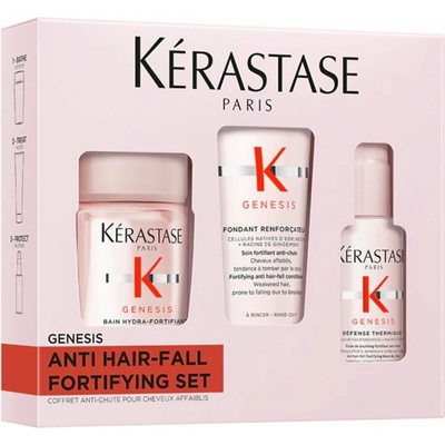 Kérastase Genesis Travel Set šampon 80 ml + sérum 45 ml + péče 75 ml