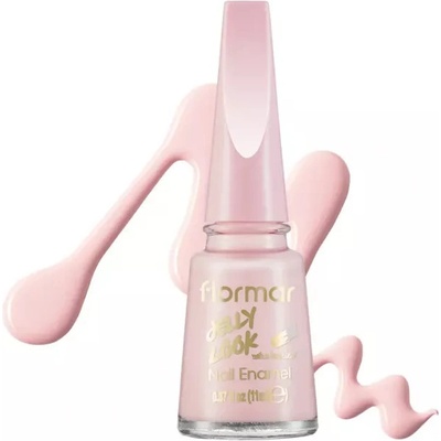 Flormar lak na nehty Jelly Look pink 11 ml