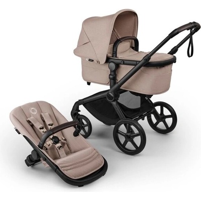 BUGABOO kompletný Fox 5 Renew Black / Desert taupe melange-Desert taupe melange 2025