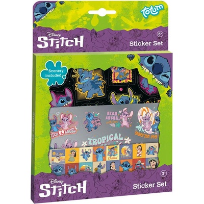 Stitch dárkový box se samolepkami