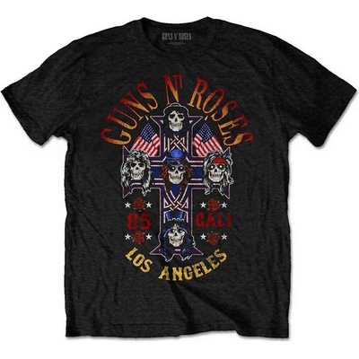 Guns N' Roses Cali' '85 Black M Риза (GNRTS129MB02)