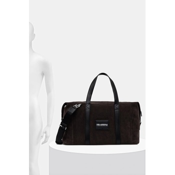 Karl Lagerfeld мъжка чанта от имитация на велур (B2M30198)