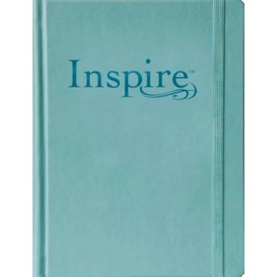 NLT Inspire Bible Large Print, Tranquil Blue | Tyndale, Christian Art