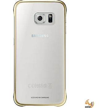 Image 1 of Samsung Clear Cover EF-QG920BF за Galaxy S6 gold