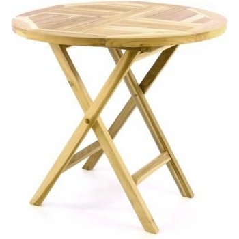 DIVERO 60388 Zahradní stůl sklopný z teakového dřeva