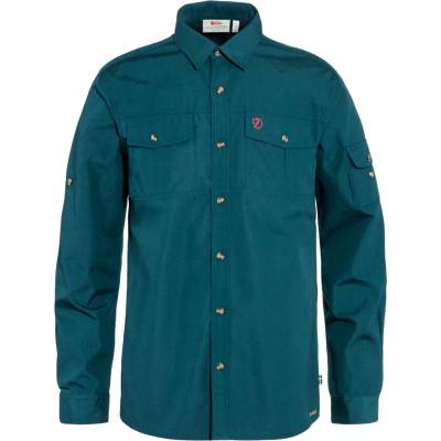 Fjällräven Мъжка риза с копчета Fjällräven Singi Trekking Shirt - Mountain Blue - размер XL (033-0583-1015)