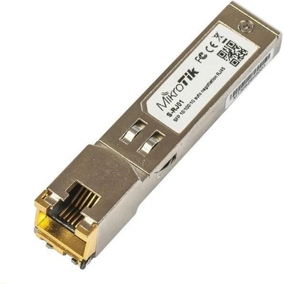 MikroTik SFP konvertor na metaliku 10/100/1000M, RJ-45, až 100m - S-RJ01