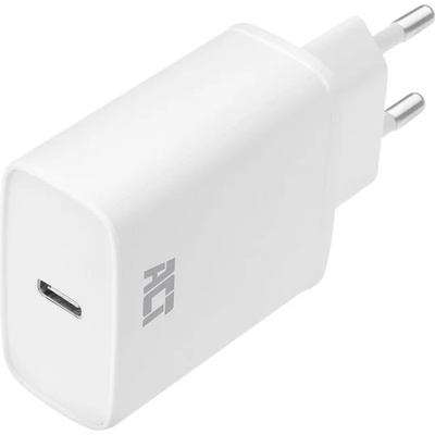 ACT ac2100 Компактно usb-c зарядно устройство 20w за бързо зареждане Бяло (ac2100)