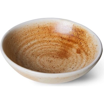 HKLIVING Chef Rustikálně béžová porcelánová mistička 9 x 3 cm 50 ml