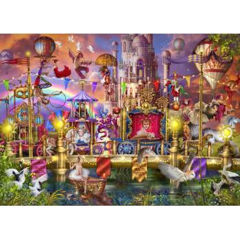 Bluebird Puzzle - Puzzle Ciro Marchetti: Magic Circus Parade - 500 piese