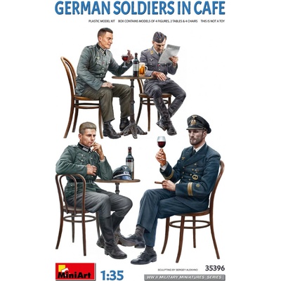 MiniArt German Soldiers in Cafe predobjednávka 1:35