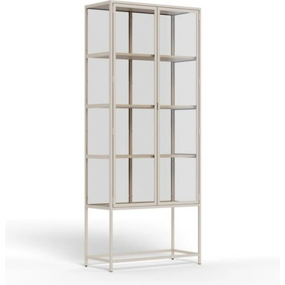 Actona Seaford šedá 77 x 185,6 x 35 cm – Zboží Mobilmania