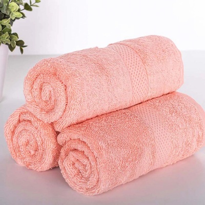 XPOSE Froté uterák VERONA 3ks - lososová 30x50 cm