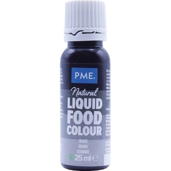 PME Přírodní potravinářská barva černá 25 ml