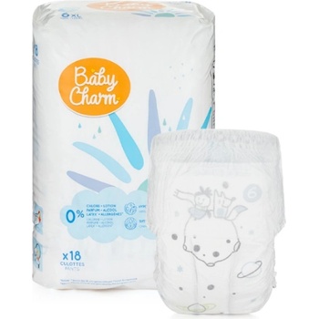 BABY CHARM Super Dry Pant 6 XL +15 kg 18 ks