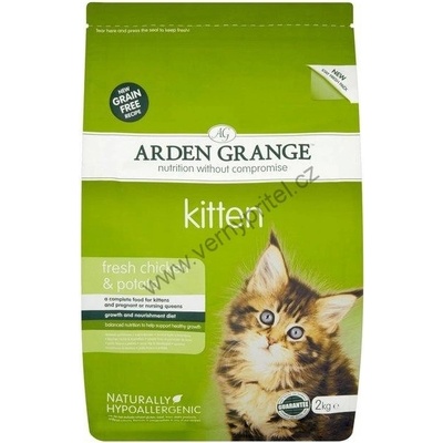 Arden Grange Kitten kuře & brambory GF 8 kg
