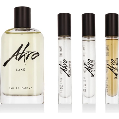Akro The Icons Bake EDP 100 ml + 2 x EDP MINI 10 ml + Extrait de Parfum MINI 10 ml UNISEX