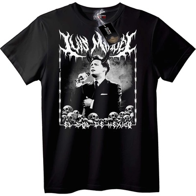 NOONEBRAND Тениска АЗ СЪМ ДЯВОЛЪТ - 4XL, Black