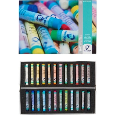 Van Gogh General sada měkkých pastelů 24 ks