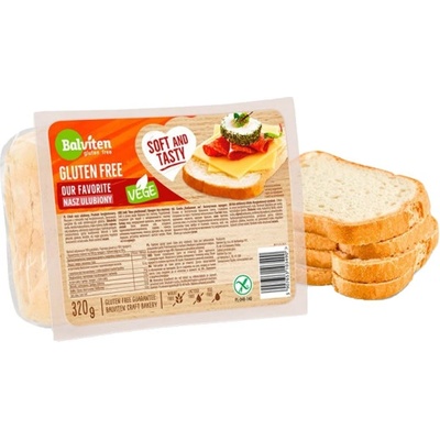 BALVITEN Chléb bílý, oblíbený FAVORITTE, bez lepku 320 g