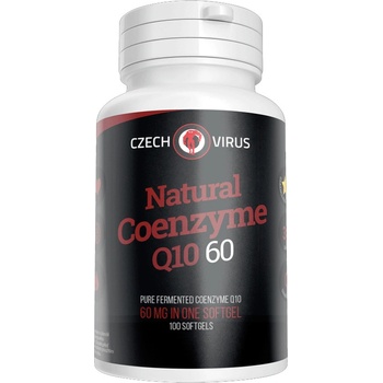 Czech Virus Natural Coenzyme Q10 50 100 kapsúl