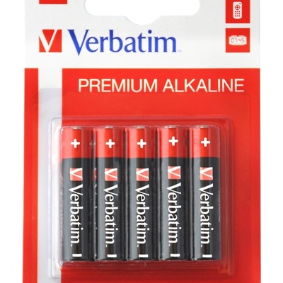 Verbatim ALKALINE BATTERY AAA 10 PACK (HANGCARD) (49874)
