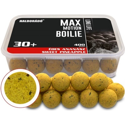 Haldorádó Max Motion Boilie Long Life 30+ mm 400 g Sladký Ananás