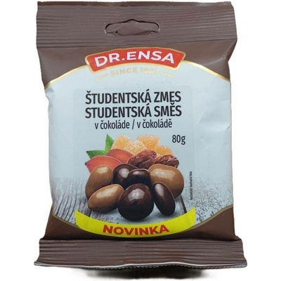 Dr. Ensa studentská směs v čokoládě 80 g