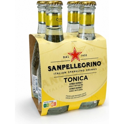 San Pellegrino Tonic citrus sklo 4 x 200 ml