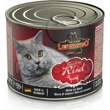 Leonardo консерва богата от телешко месо 24 x 400 г