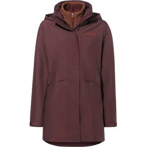 Vaude Дамско 3-в-1 яке Vaude Women's Idris 3In1 Parka IV 3-in-1 jacket - Dark Oak - размер 44 (EU) (104-6828-0116)